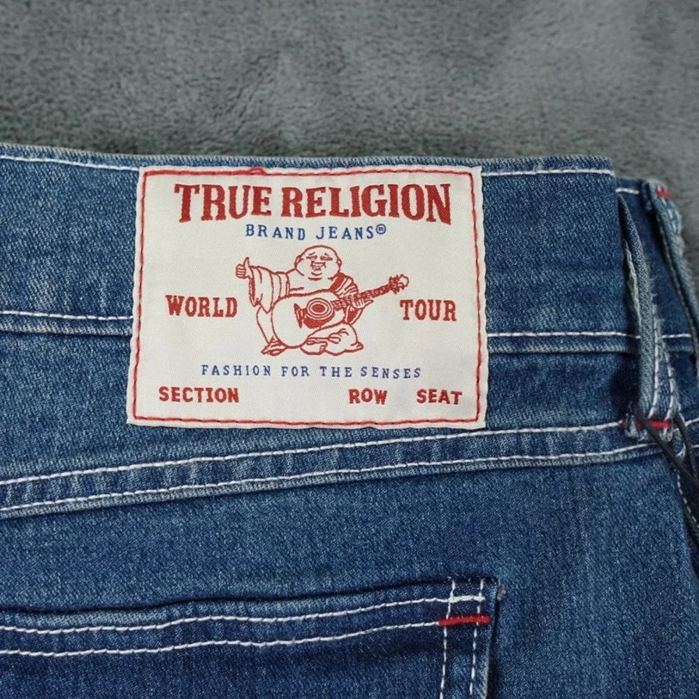 True Religion Billy Relaxed Bootcut Jean Men 36x34 Bootcut Spellout Streetwear